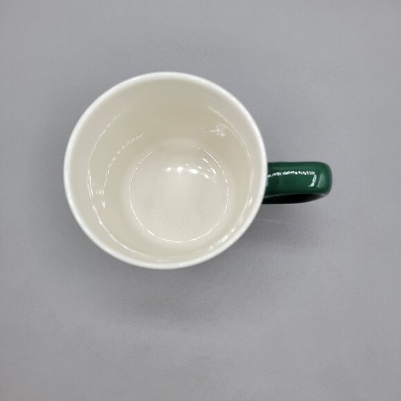 Starbucks Misty Green Gradient Ceramic Mug Northern Lights Pattern - Picture 5 of 7